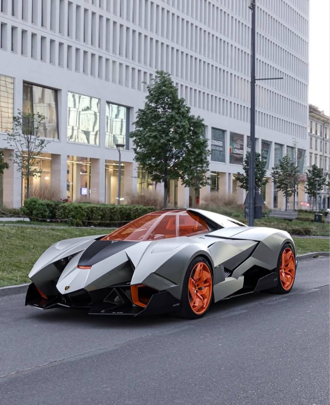Few cars have embraced the language of Gotham quite as enthusiastically as the Lamborghini Egoista