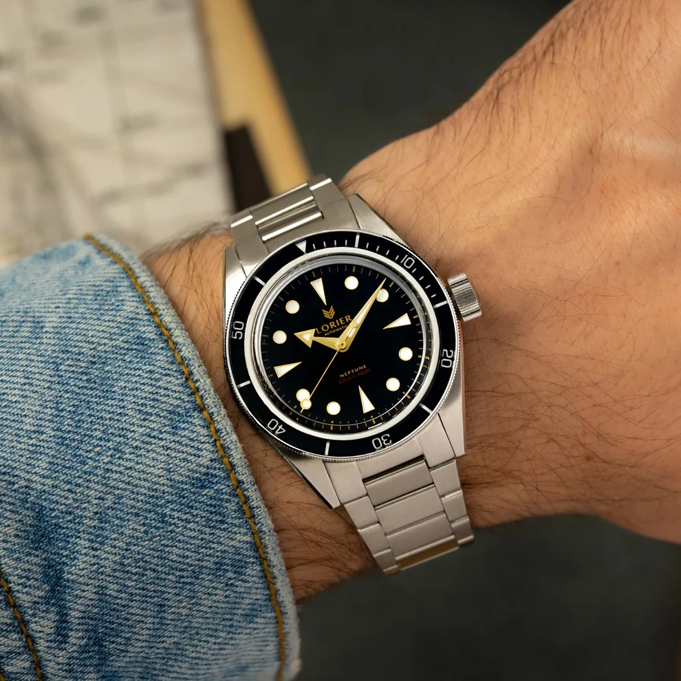 Lorier has found inspiration in one of the richest periods in sports watch history,