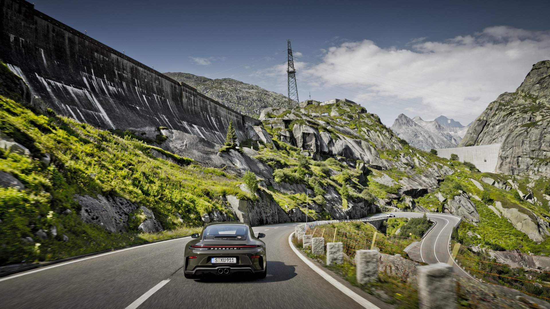 it was developed specifically for the car through Porsche’s Paint to Sample Plus