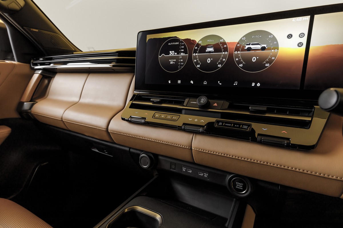 Mitsubishi has also worked extensively on sound insulation, because apparently modern Pajero owners