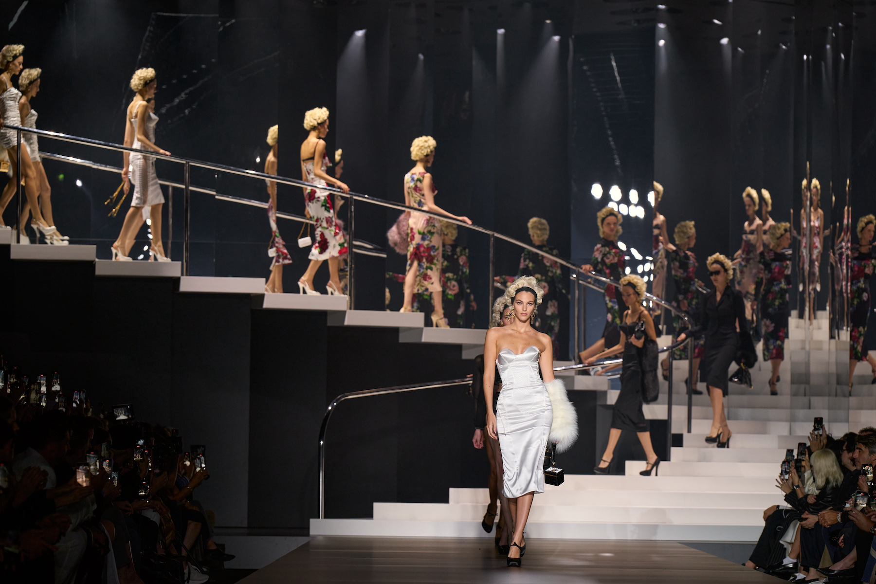 And then the fashion crowd moves to Milan. Milan Fashion Week closes out the month
