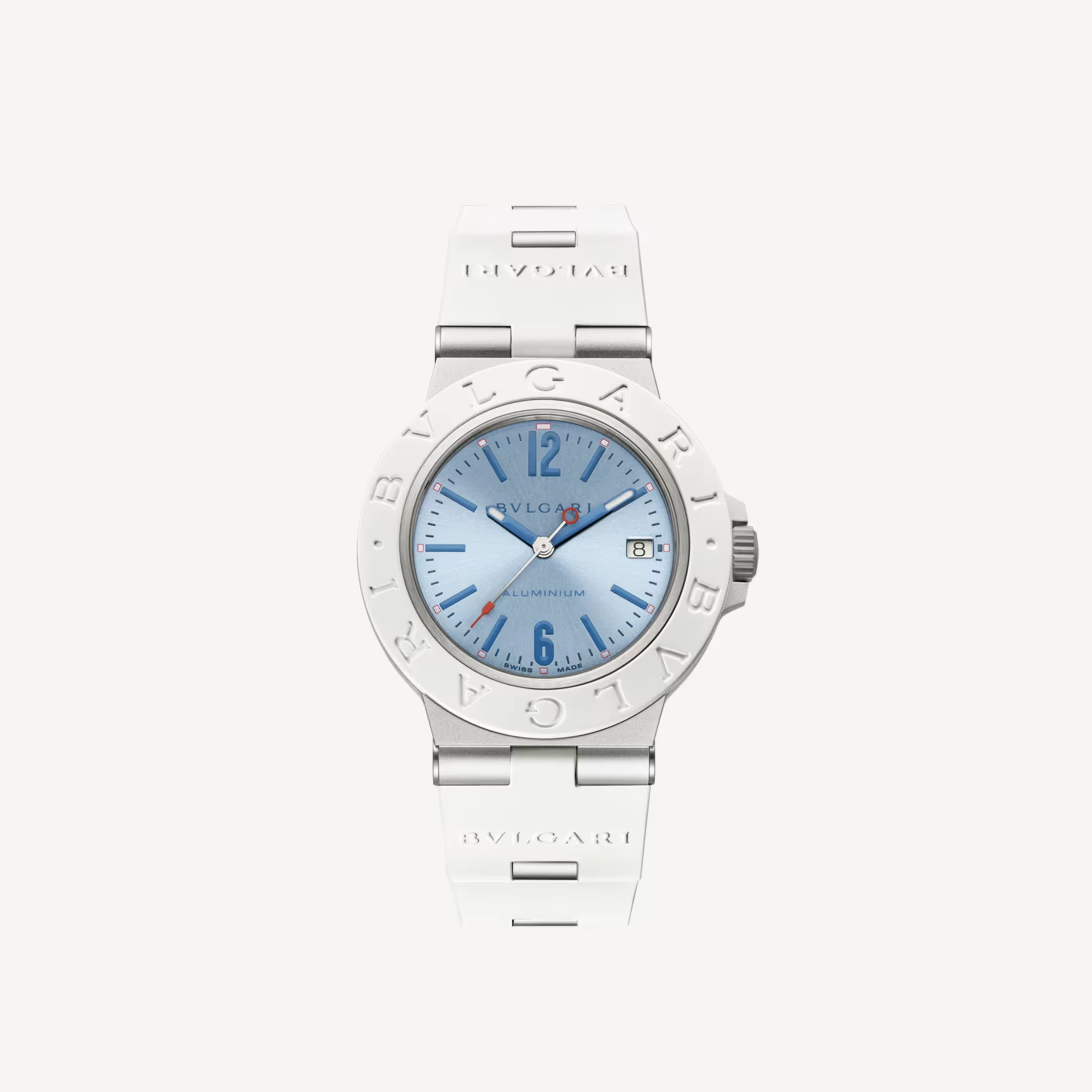The Bvlgari Aluminium Ice Blue Automatic Limited Edition takes the brand’s unconventional luxury