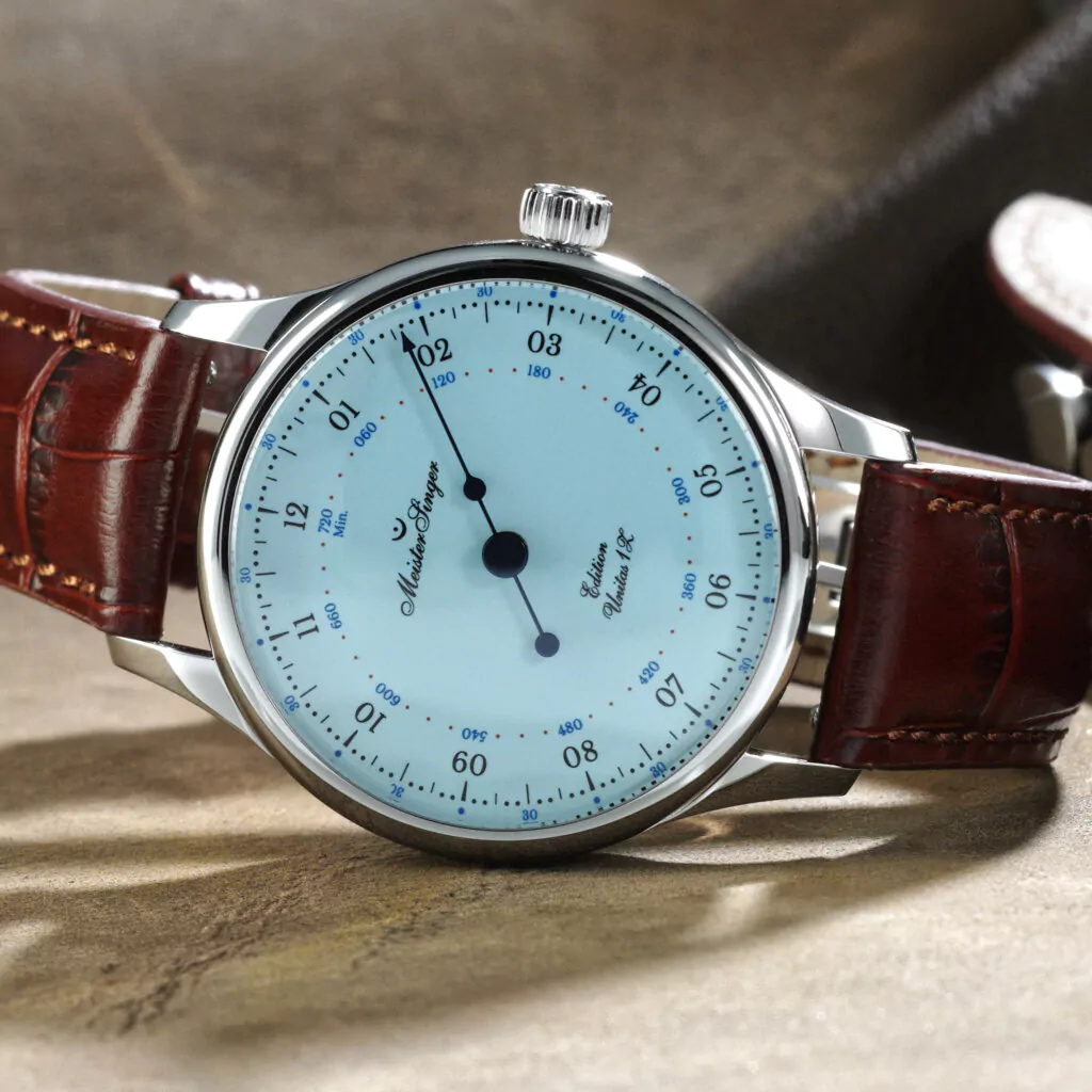 The MeisterSinger Unitas 1Z Edition marks the first time the brand’s enamel edition is presented in a 40mm