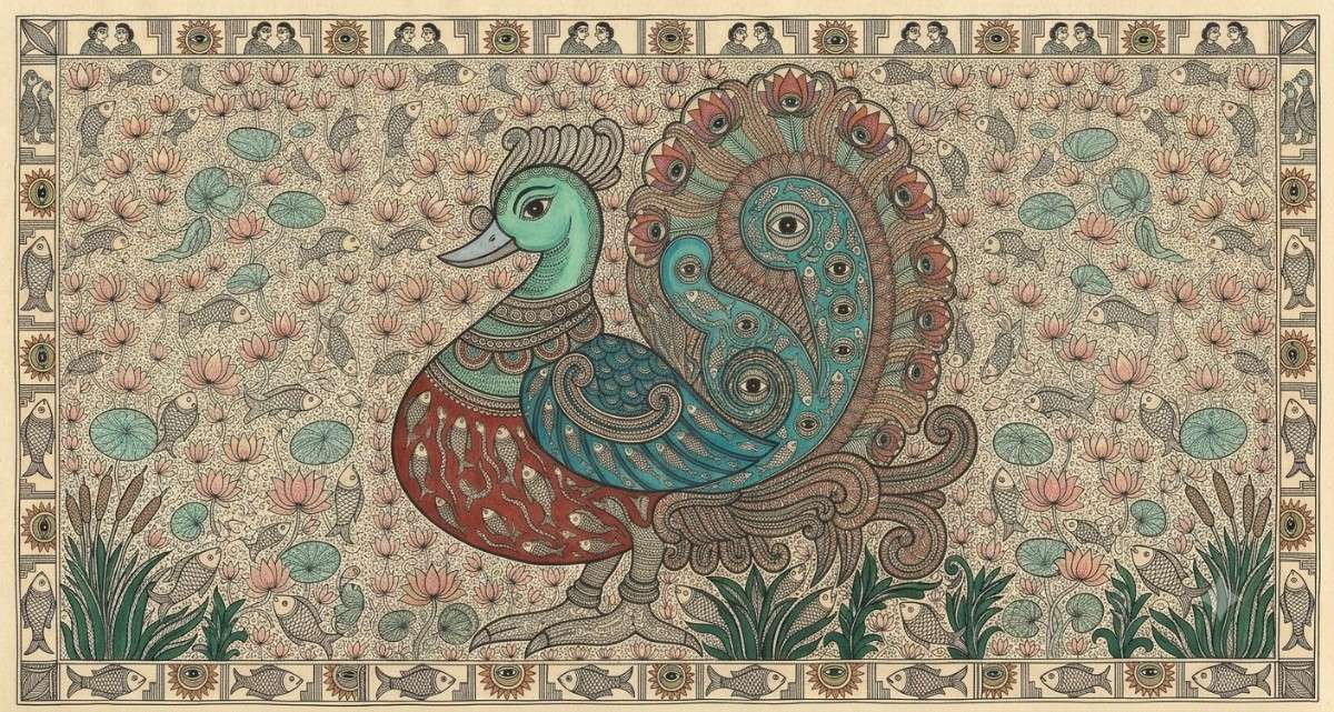 Five Indian Art Traditions That Made Peacock Iconic