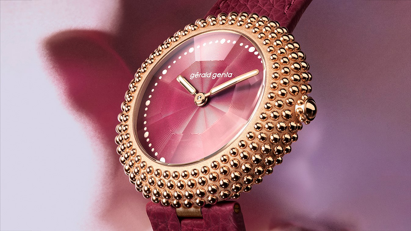 The Oursin collection takes its colour cue from the Iris, a flower associated with beauty and uniqueness