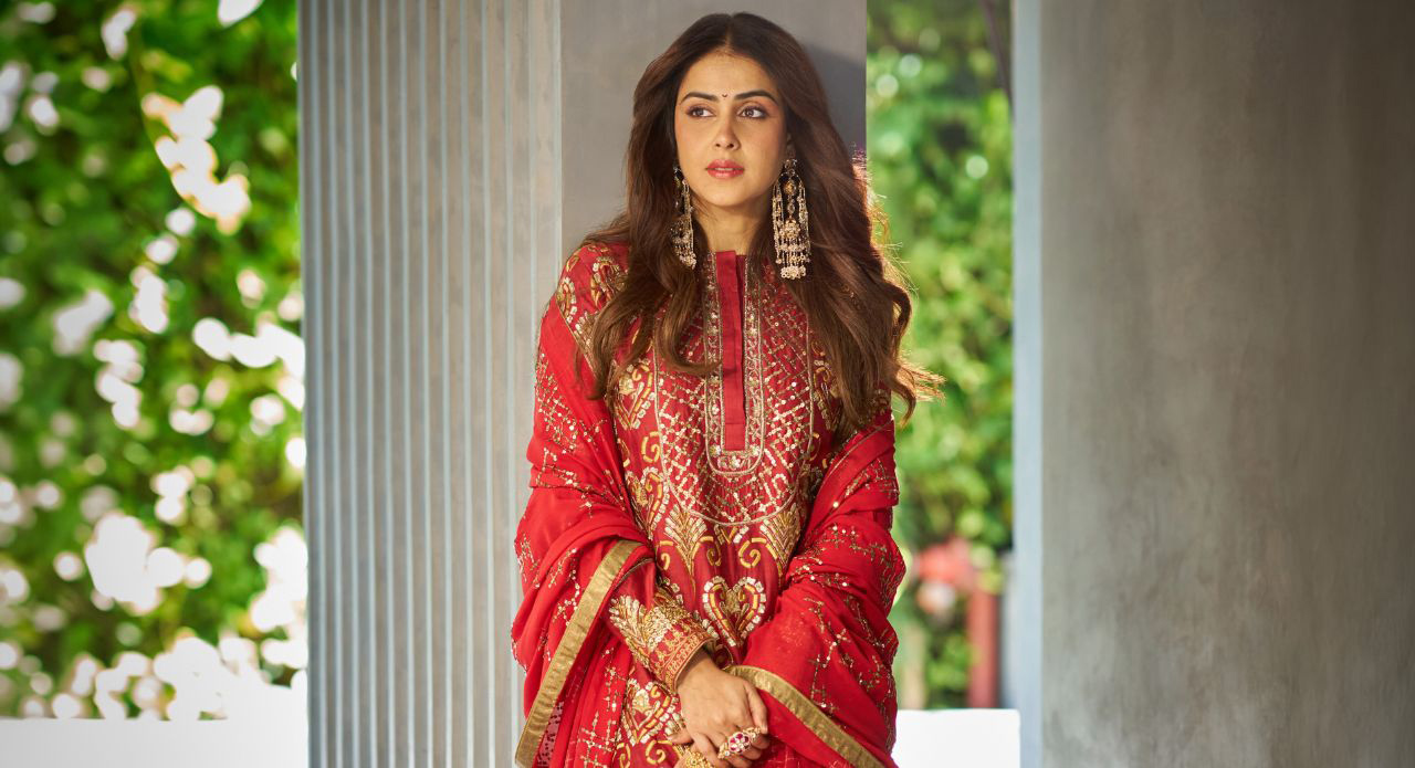 Genelia Deshmukh’s Festive Look Is A Masterclass In Embroidery