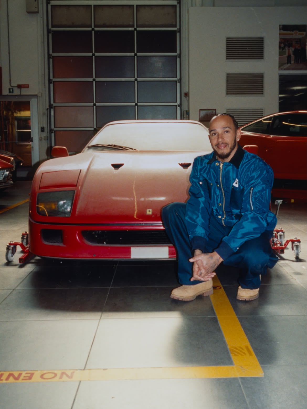 The F40 now joins one of the most enviable celebrity car collections in the world.