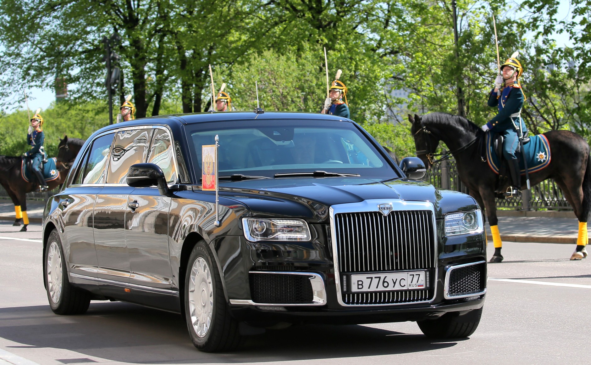 Because when one of the world's most heavily protected leaders moves through a city
