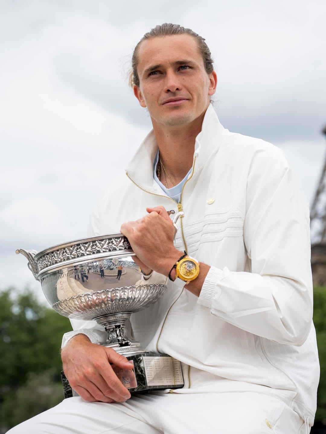 Then there is the watch that demonstrates just how far Zverev’s horological wardrobe can travel when subtlety