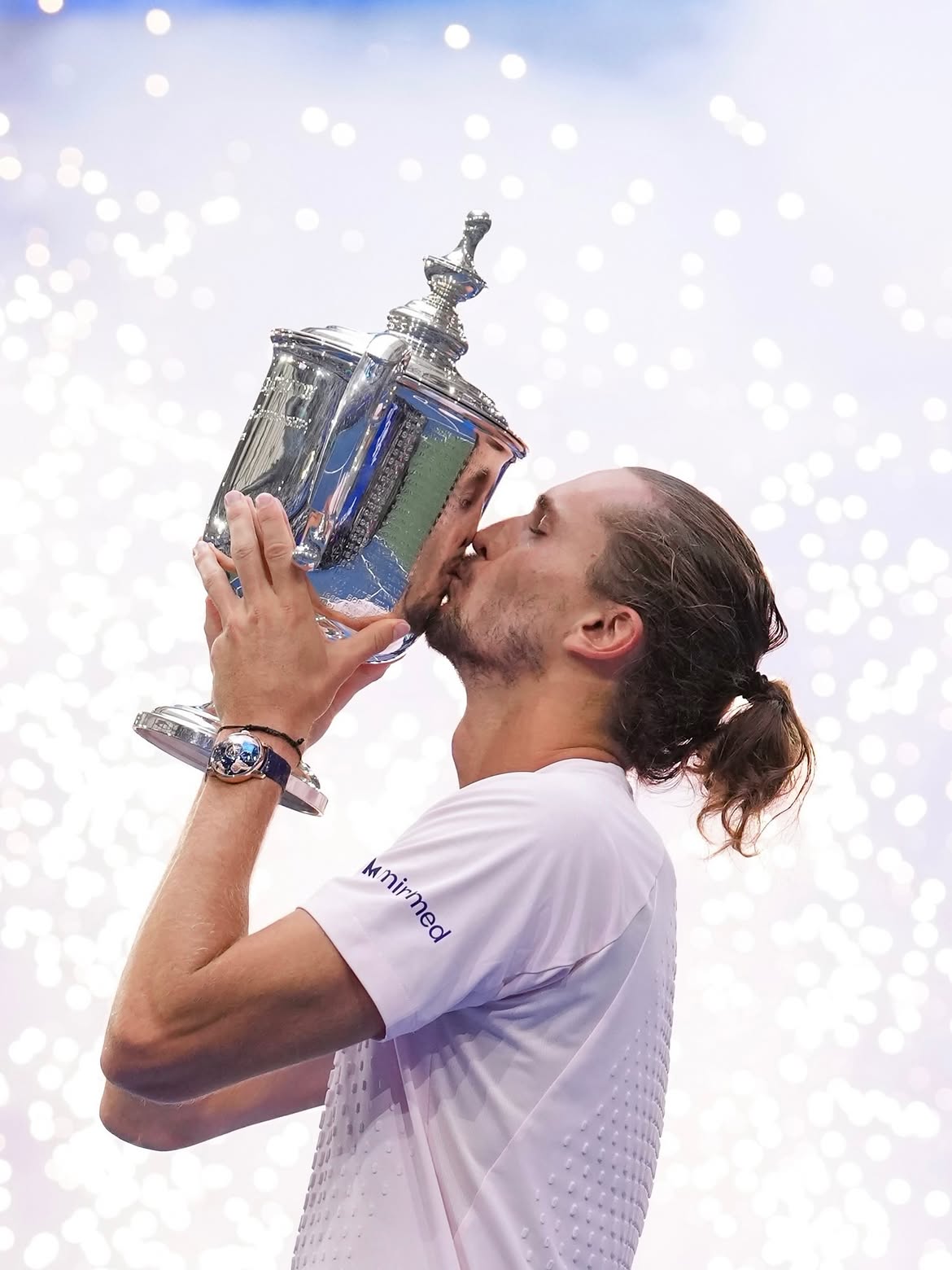 Zverev’s collection also includes Jacob & Co.’s The World Is Yours Dual Time Zone Tourbillon