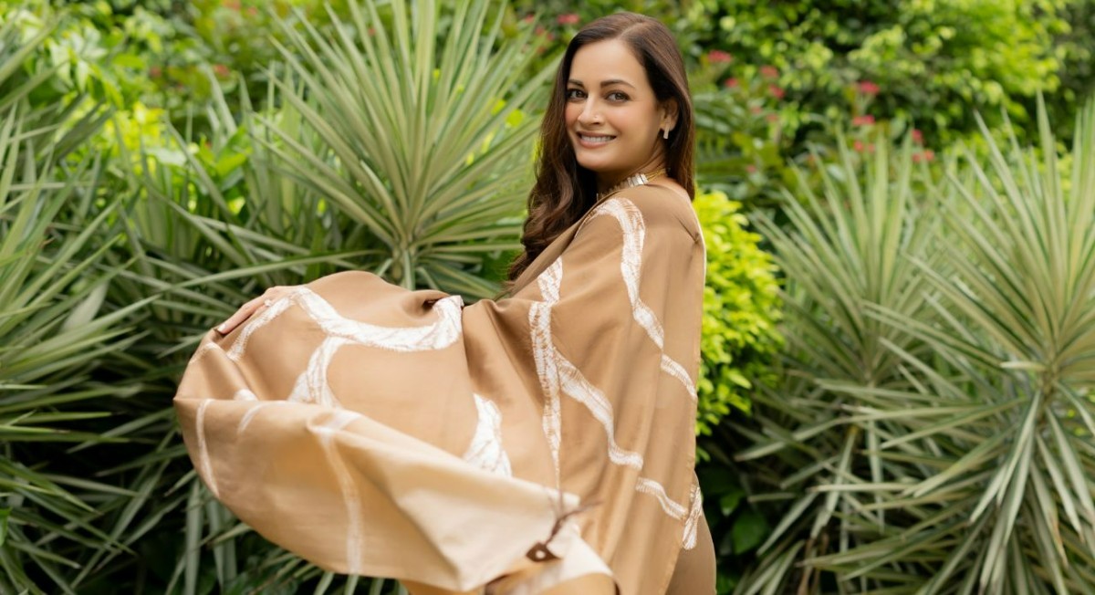 Dia Mirza’s Organic Sari Shows Why Sustainable Fashion Is the Future