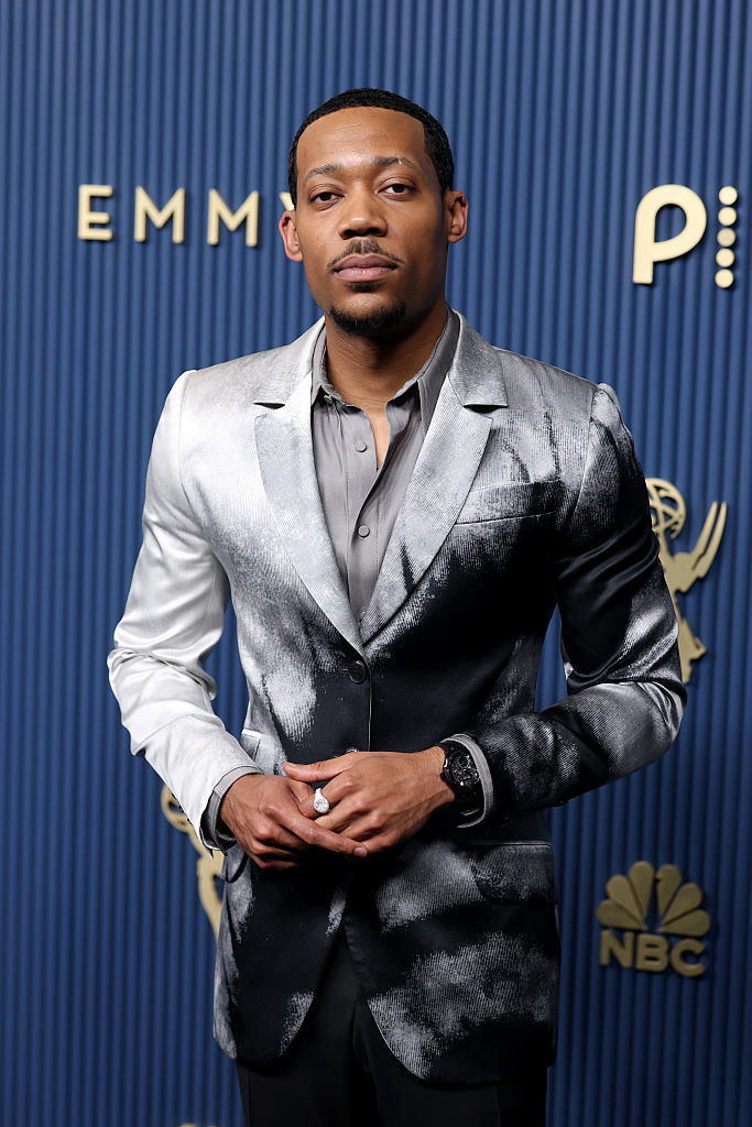 Tyler James Williams wore the Hublot Classic Fusion Aerofusion
