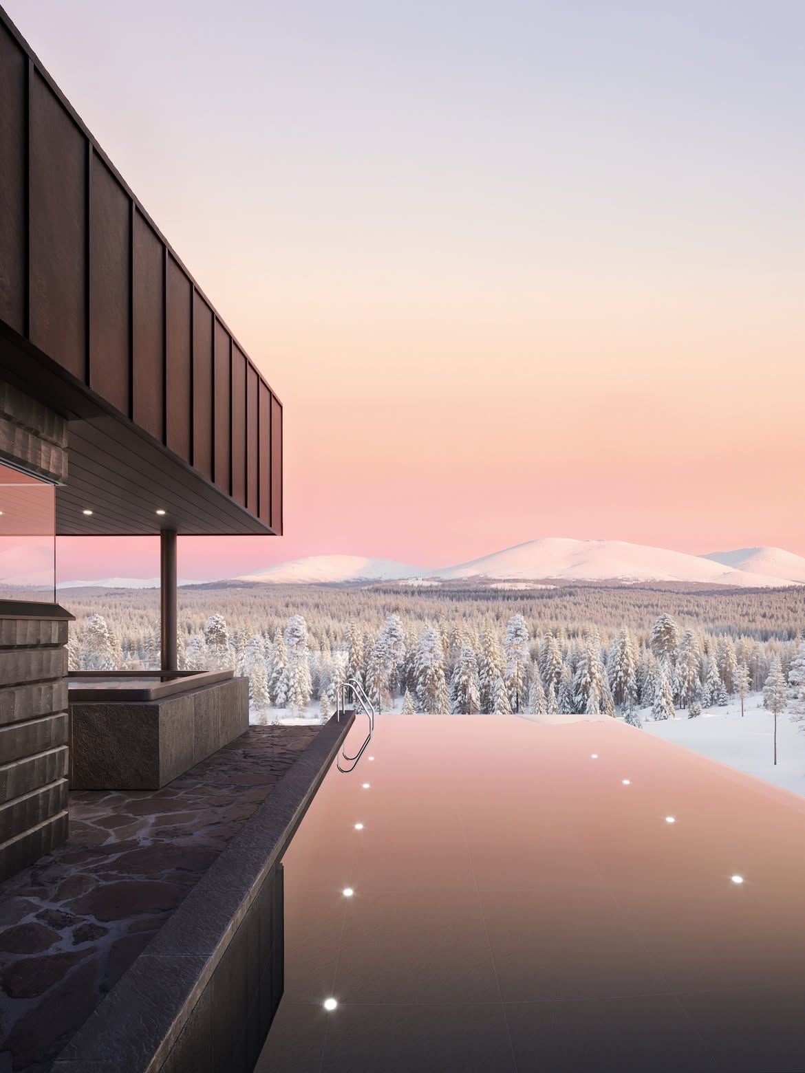 Located beside Pallas Yllästunturi National Park, Arcora places the wilderness firmly at the centre of its identity