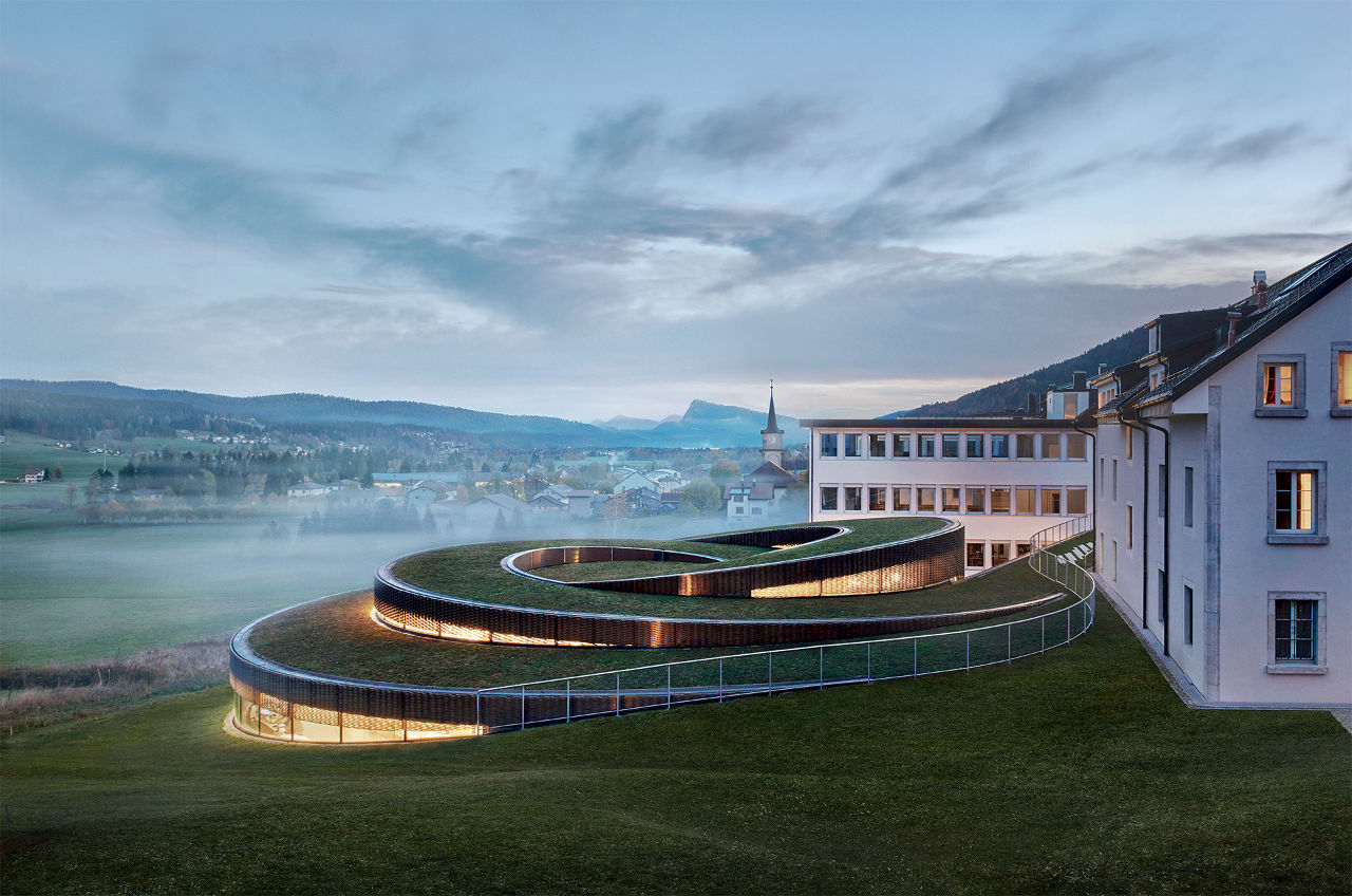 The geography of the Jura played an important role in shaping this industry