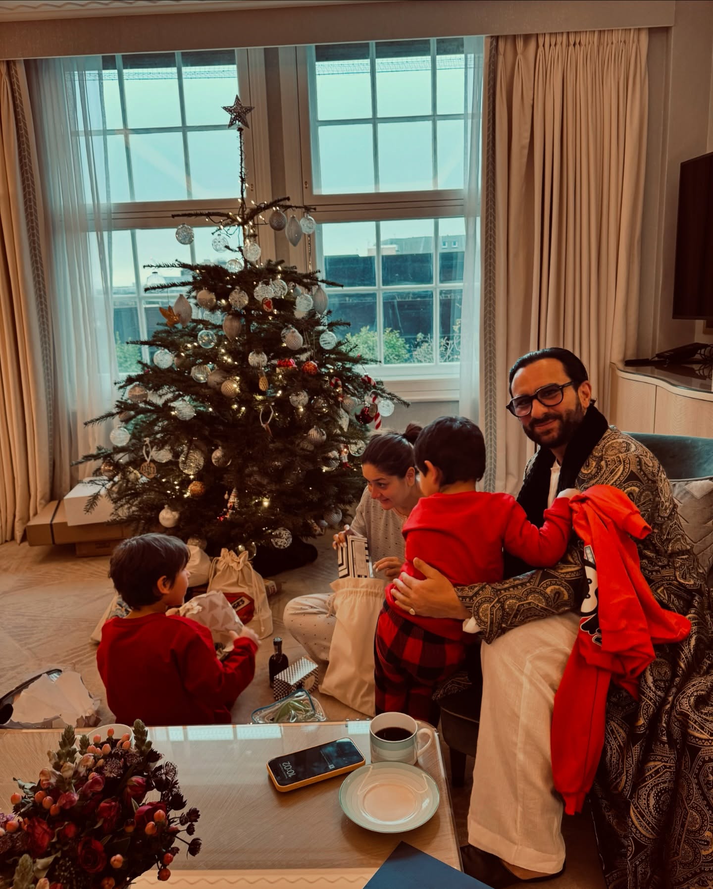 For Kareena and Saif, Satguru Sharan represents a distinctly more expansive chapter of family life.