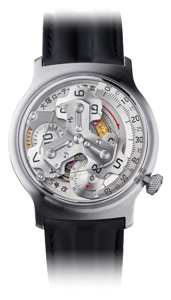 Jiro Katayama moved into watchmaking in 2008 after studying automotive design