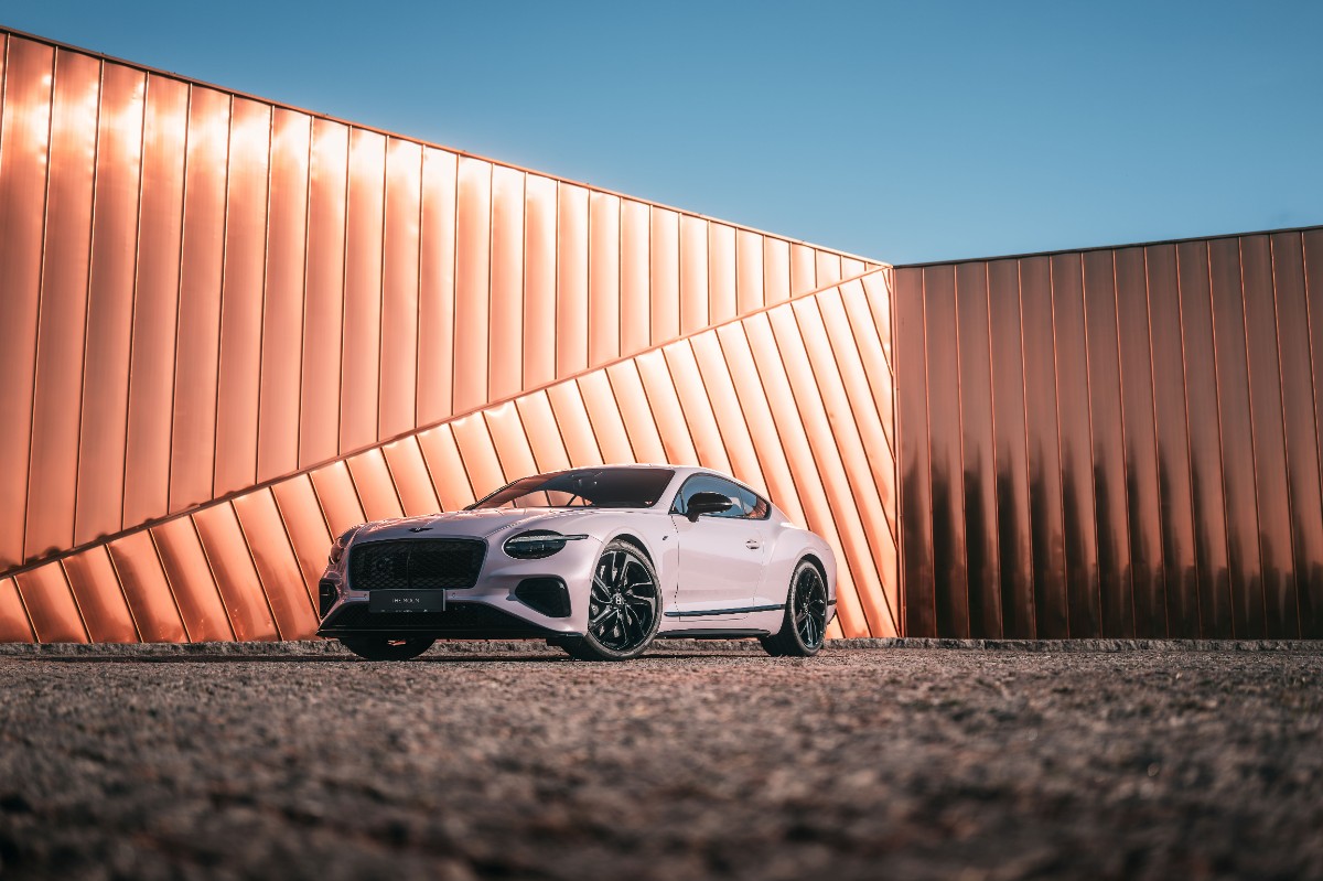 Moon, the third car and another Continental GT S coupe, takes the more restrained route, finished in a bespoke Moonstruck