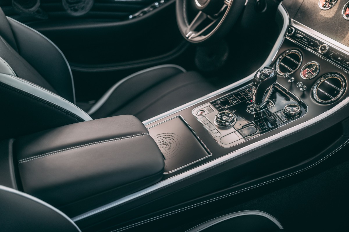 And then, because this is Bentley and restraint was clearly optional, each car comes with bespoke treadplates