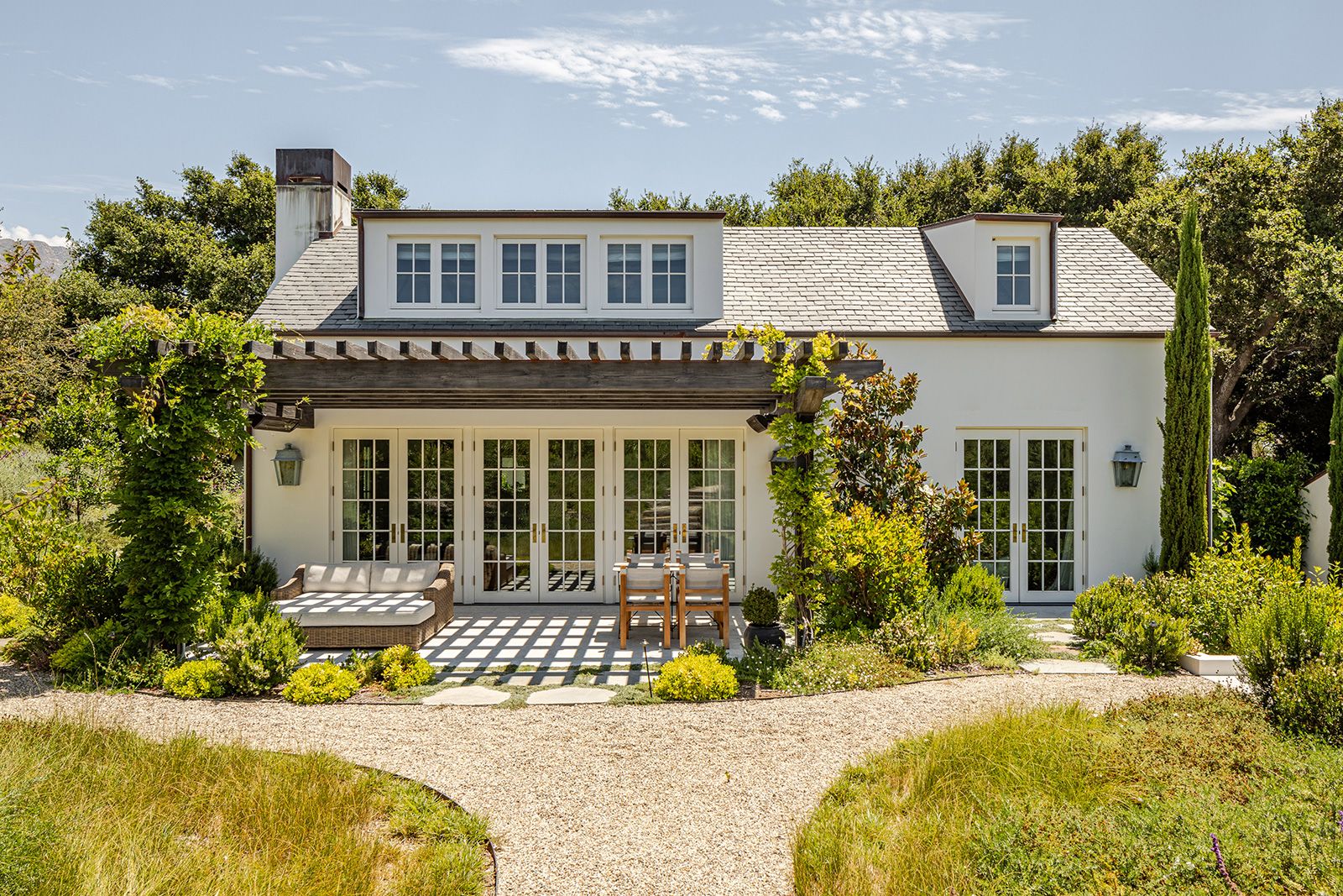 Her Los Angeles chapter has been more transient. In 2012, she and Martin purchased a Brentwood mansion