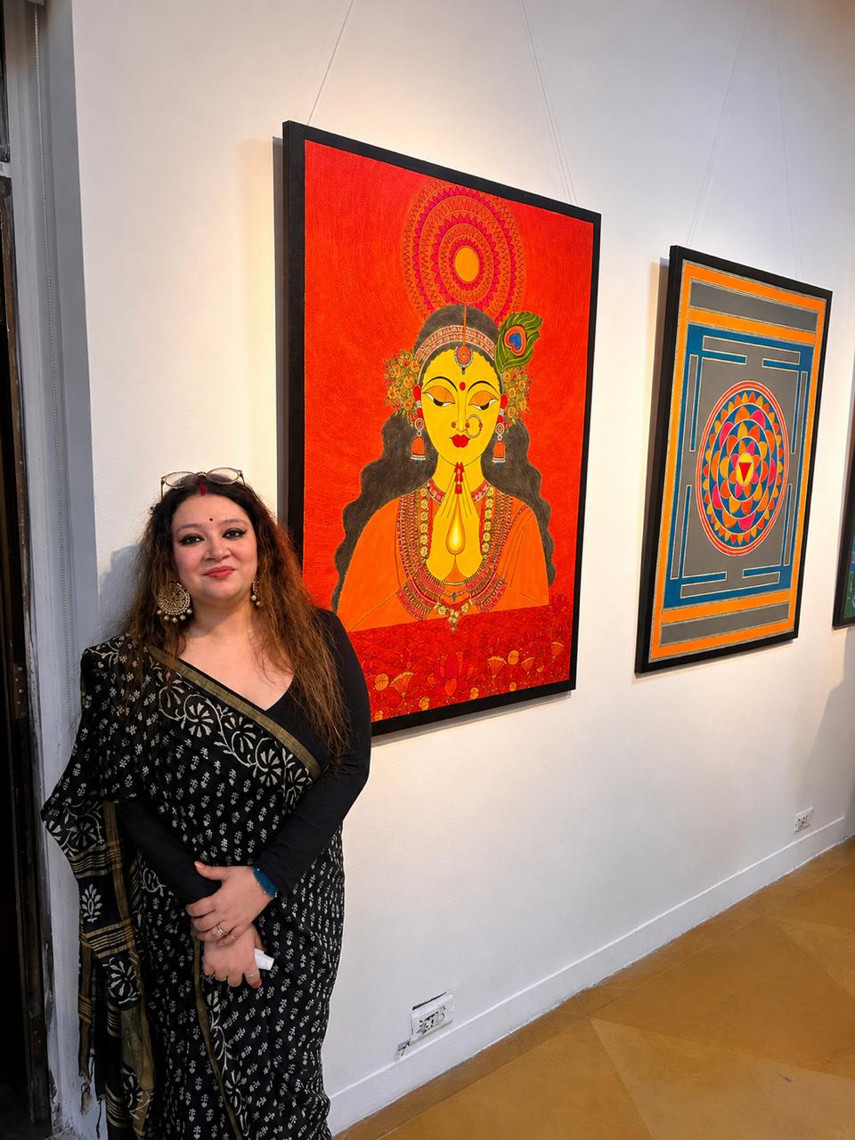 I don’t believe an exhibition begins when the artwork is put on the wall.