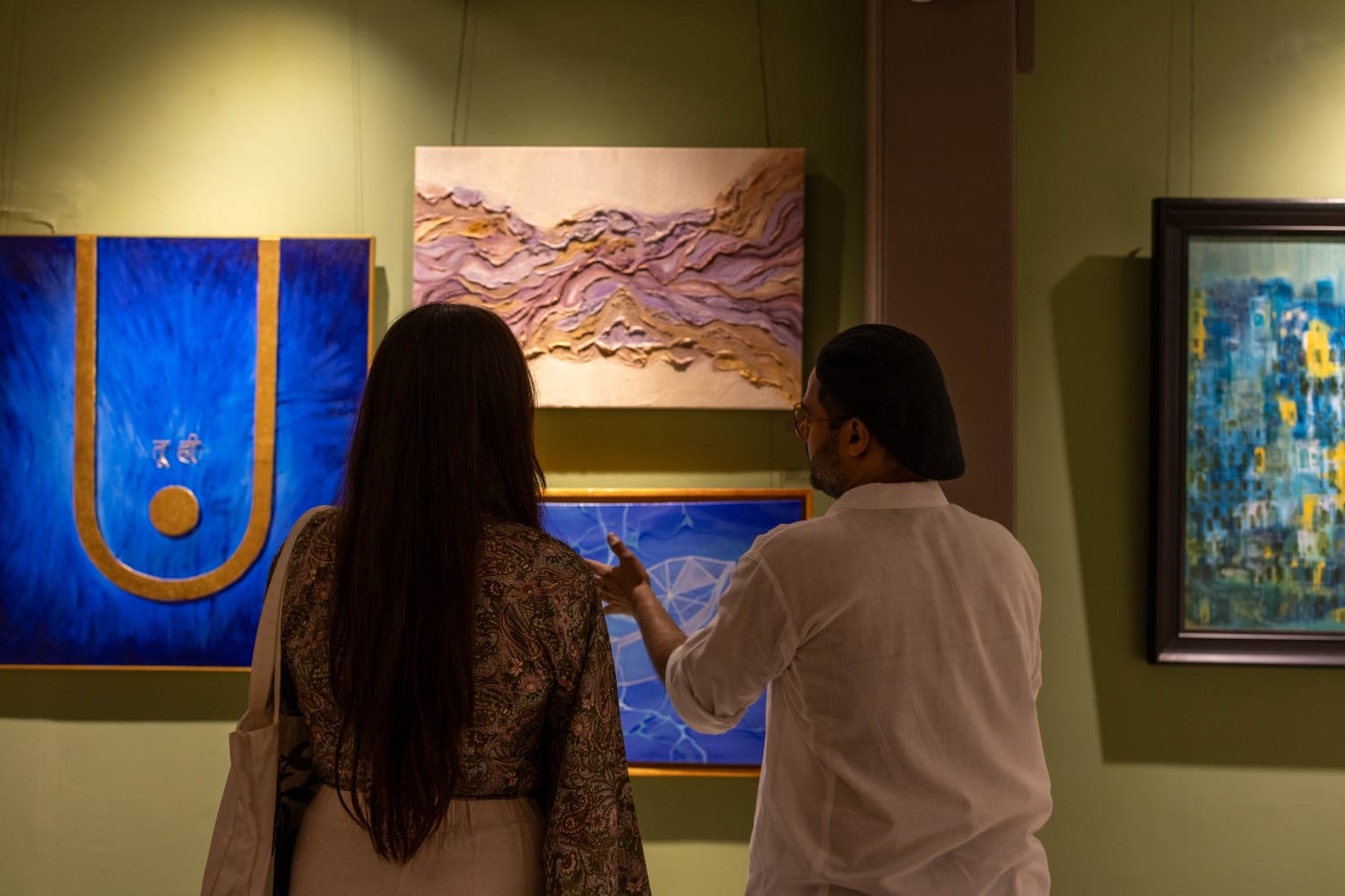 I think it tells us that Sagar’s Art Stream is moving increasingly towards creating curatorial experiences rather than
