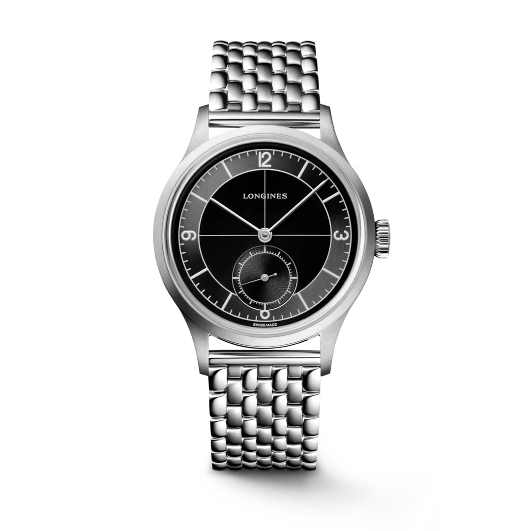 Longines Heritage Classic "Sector." A modern reissue of a 1934 watch held in the Longines museum