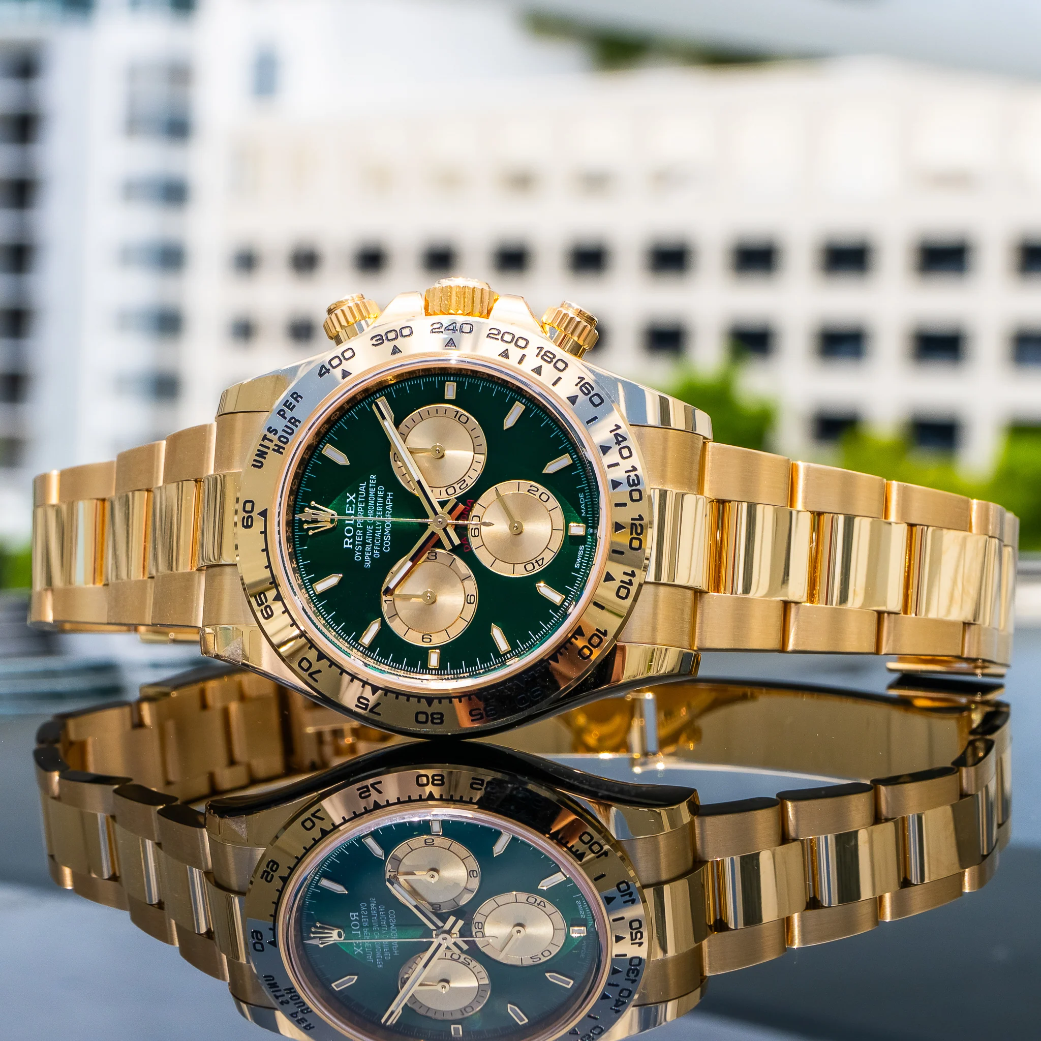 The Rolex Daytona “John Mayer” has become a modern collector reference, particularly because of Mayer’s influence on the appreciation of its distinctive dial configuratio
