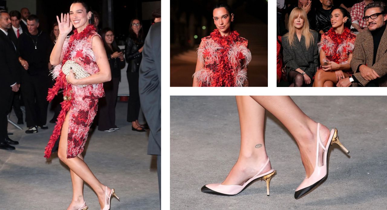 Dua Lipa’s Chanel Mushroom Slingbacks Are Unexpectedly Chic