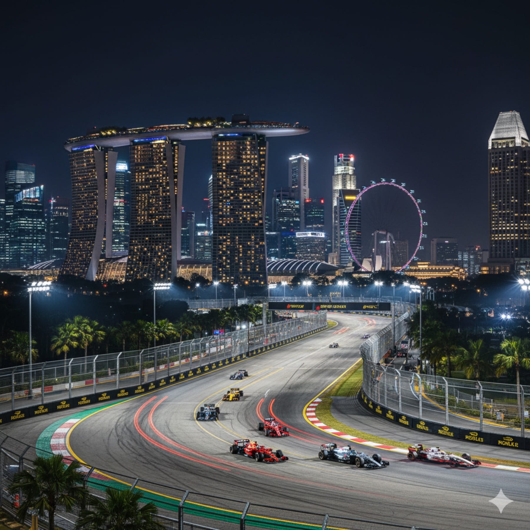 Running from 9 to 11 October, the Singapore Grand Prix remains one of Formula 1
