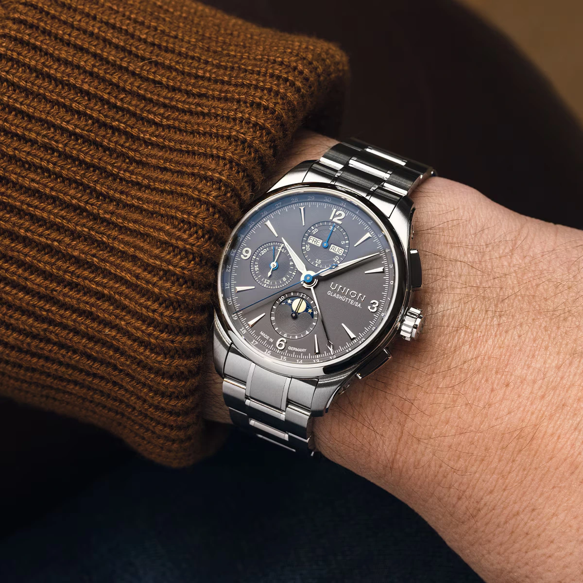 The history of Union Glashütte goes back to Johannes Dürrstein