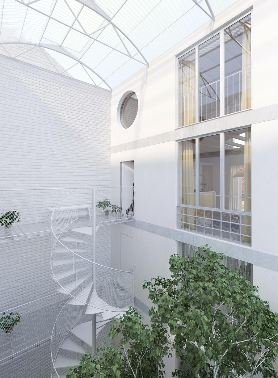 the award-winning social housing project situated at the meeting point of Barcelona's Eixample