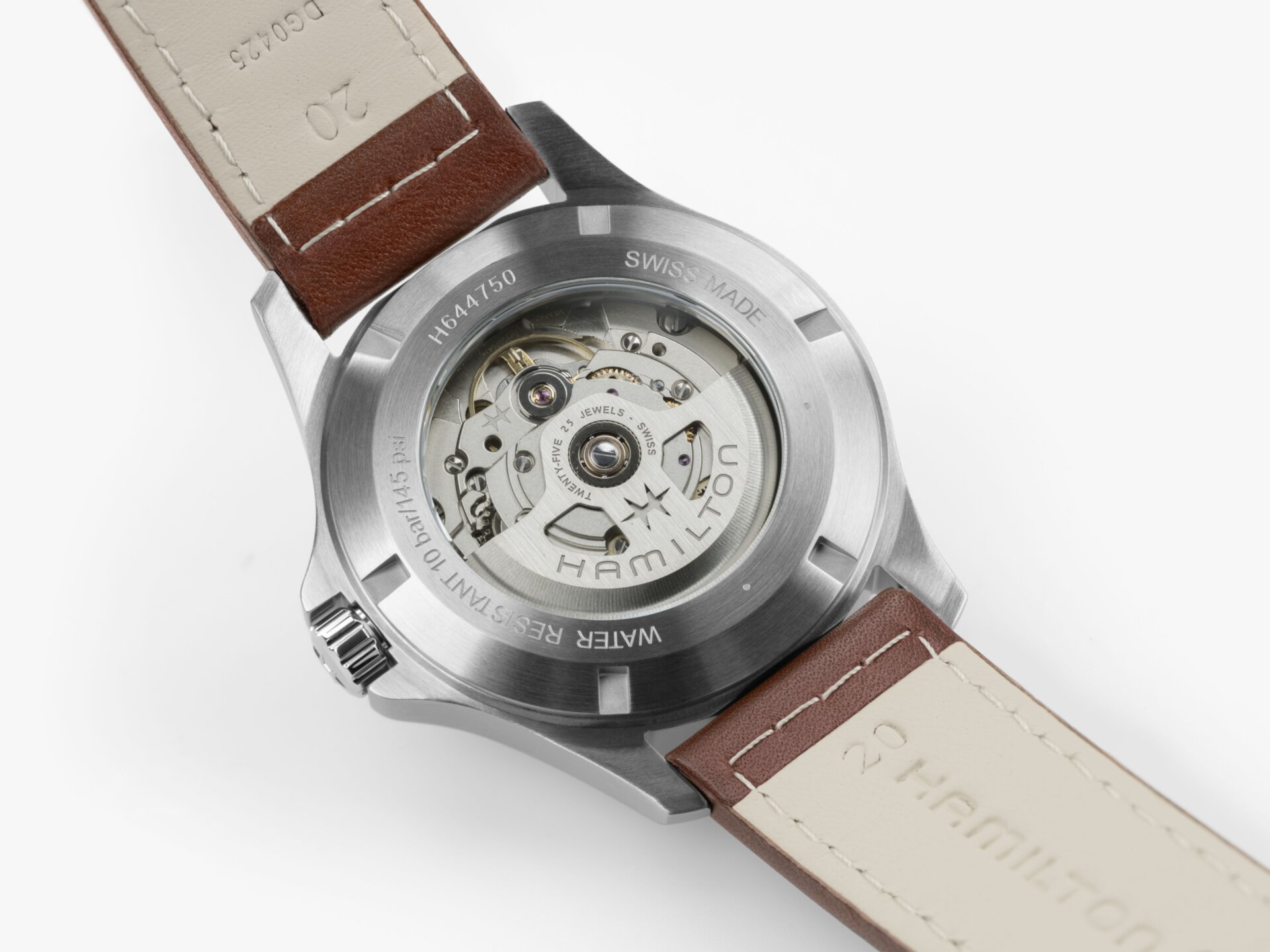 Inside runs the H-40 automatic movement, delivering an impressive 80-hour power reserve