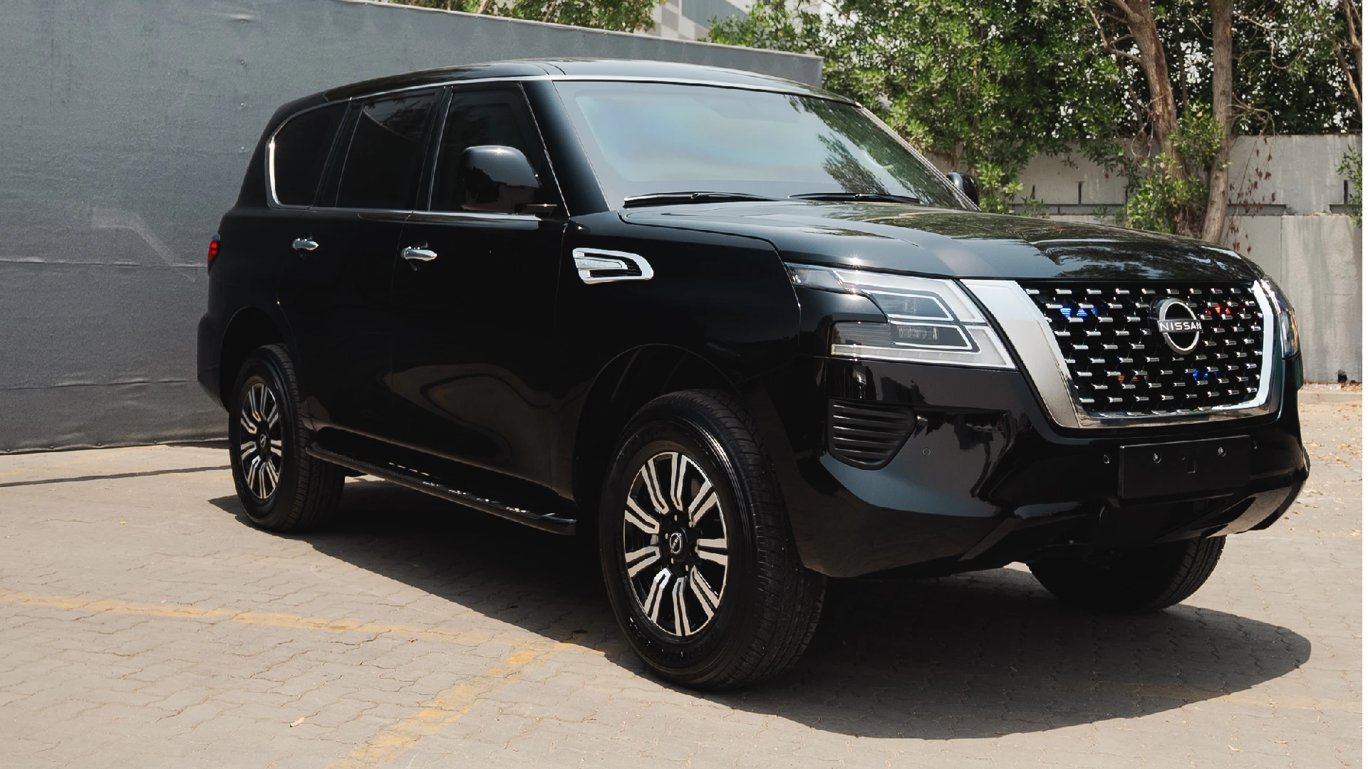 The Nissan Patrol is not the first vehicle that comes to mind when one thinks of celebrity luxury