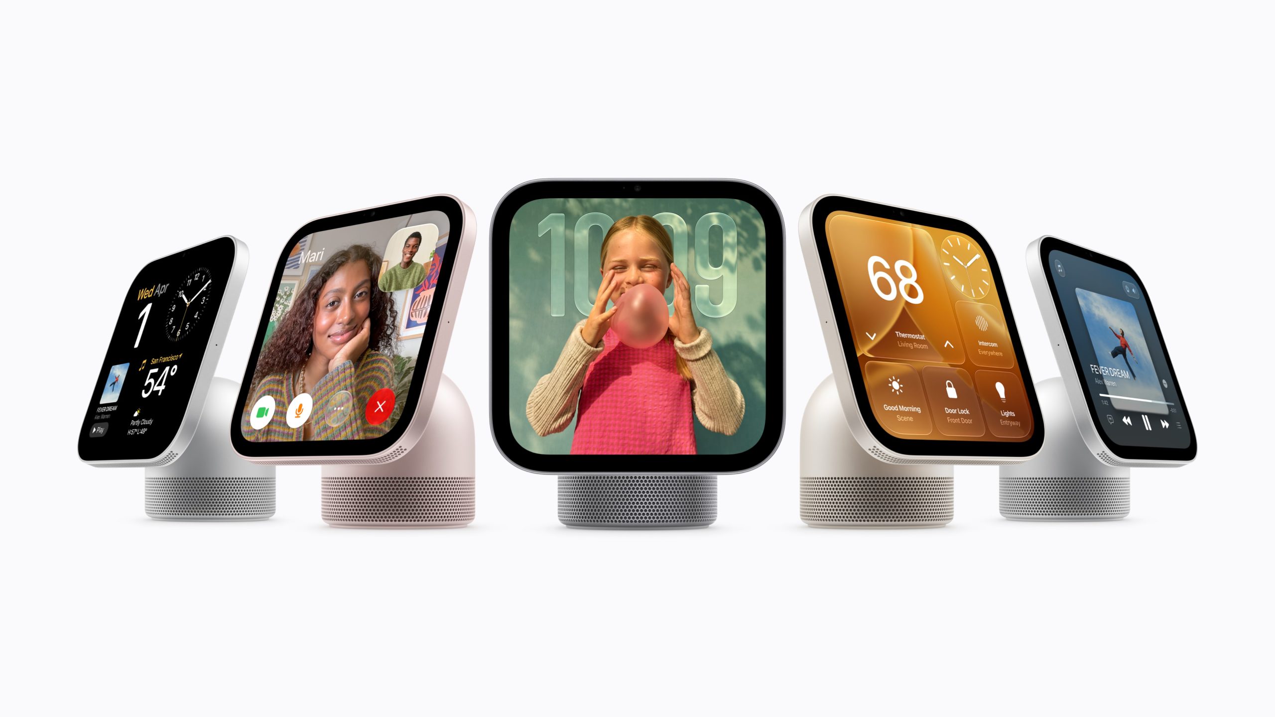 HomeView also acts as a dashboard for compatible smart home accessories