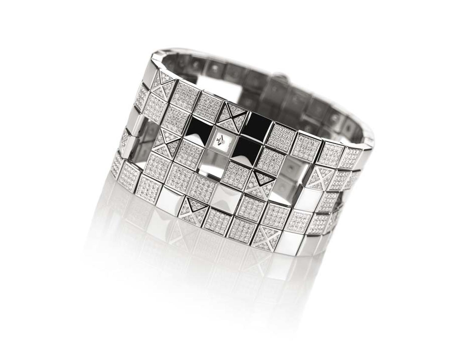 Jaeger LeCoultre's Joaillerie 101 Manchette offers a more delicate interpretation of exceptional watchmaking