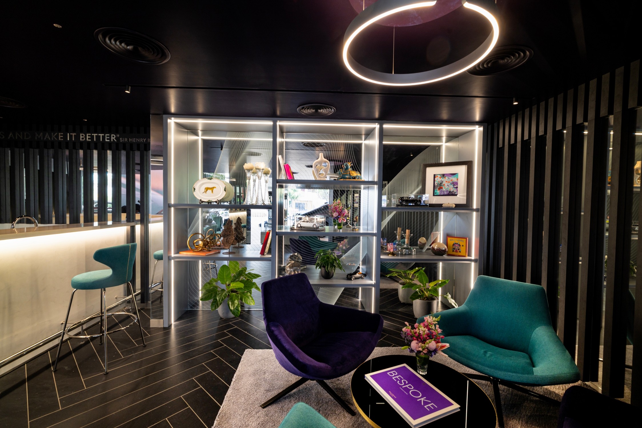 At the showroom’s centre sits its most significant addition: a dedicated Bespoke Commissioning