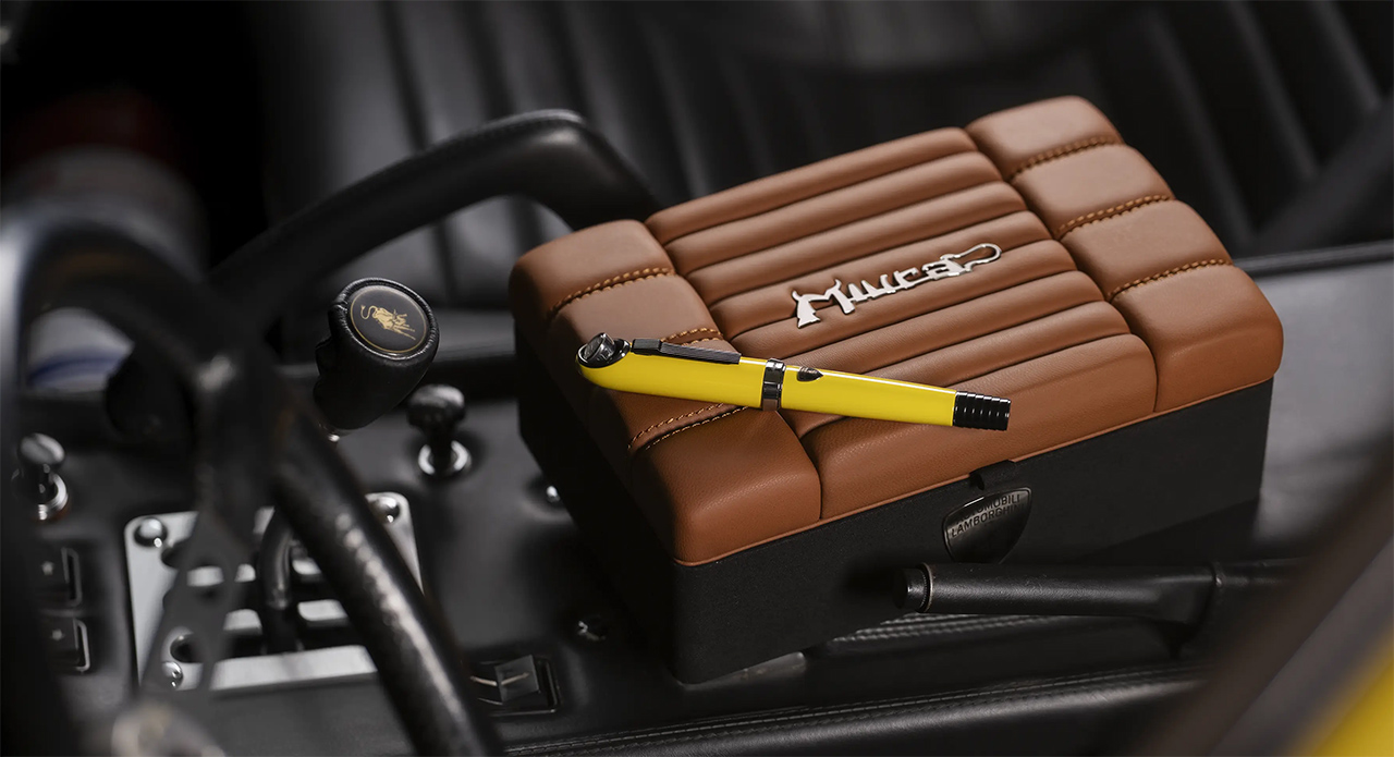 Lamborghini Miura at 60: Montegrappa Marks The Anniversary With A Luxury Pen Collaboration