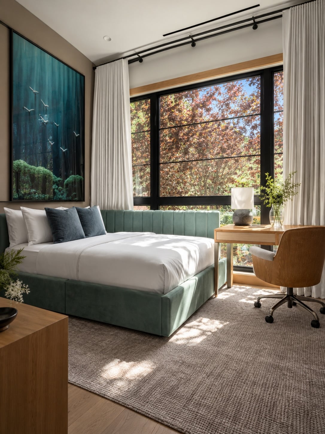 What makes the estate special is how many different ways it offers to spend a day at home.