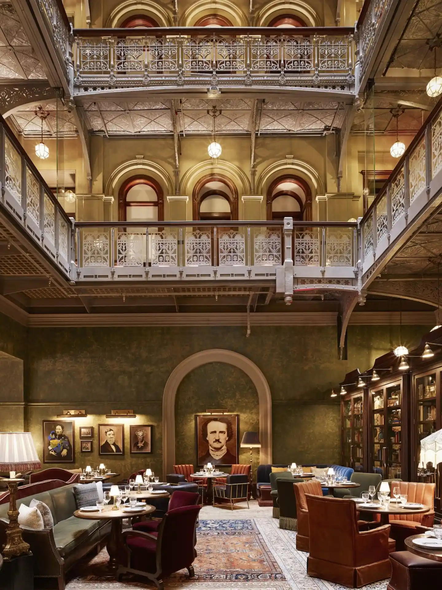 Housed in a landmark Victorian building in the Financial District, it