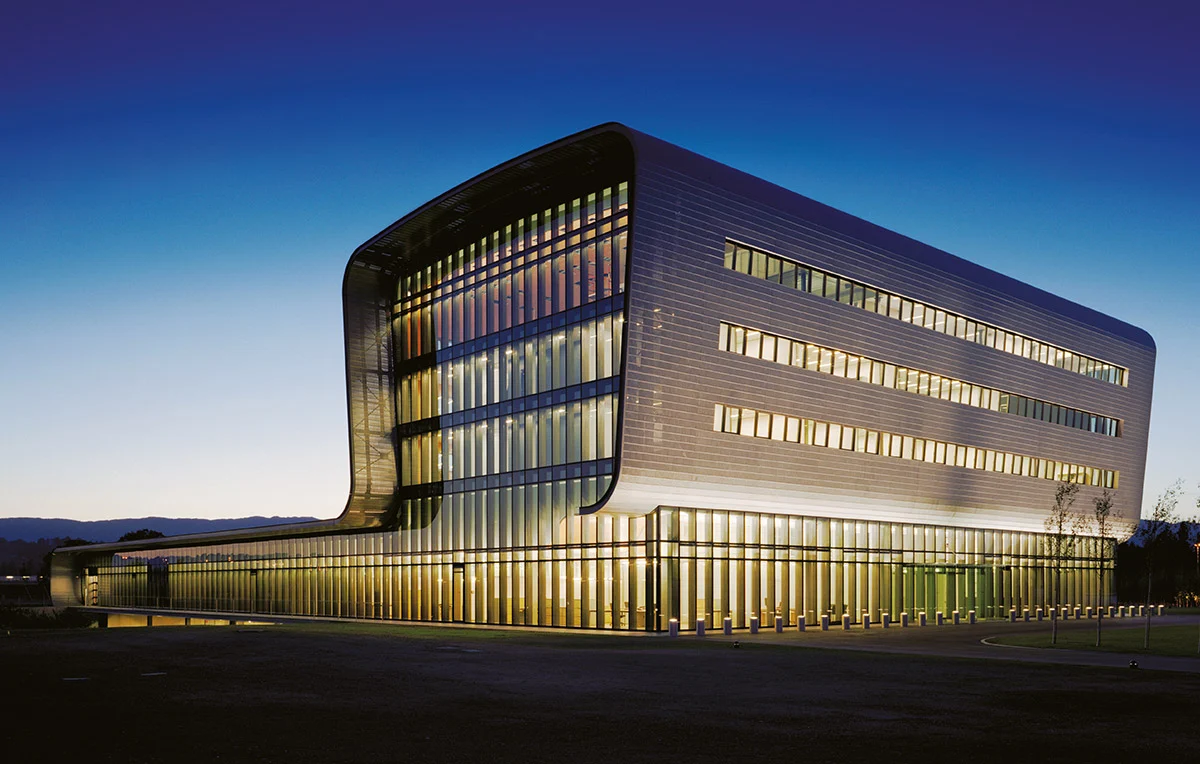 Of course, a facade is also a statement. It tells passers-by what a building is about, whether that is a calm civic l