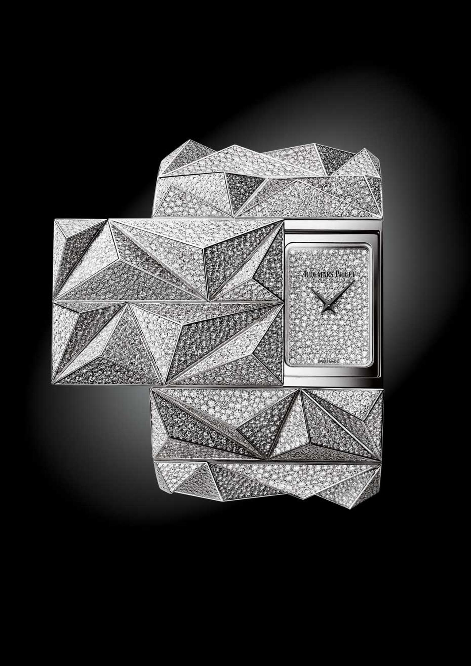 Few watches challenge expectations as boldly as the Diamond Punk. Covered in diamonds
