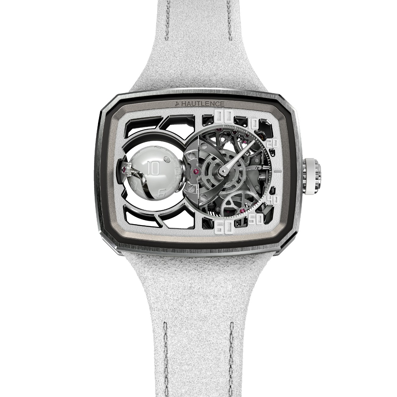 For the collector who has everything, this is the surprise. The Sphere Series 5 shows the hour