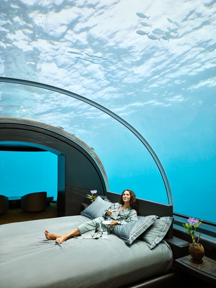 At Conrad Maldives Rangali Island, the Muraka offers what must surely be the most remarkable