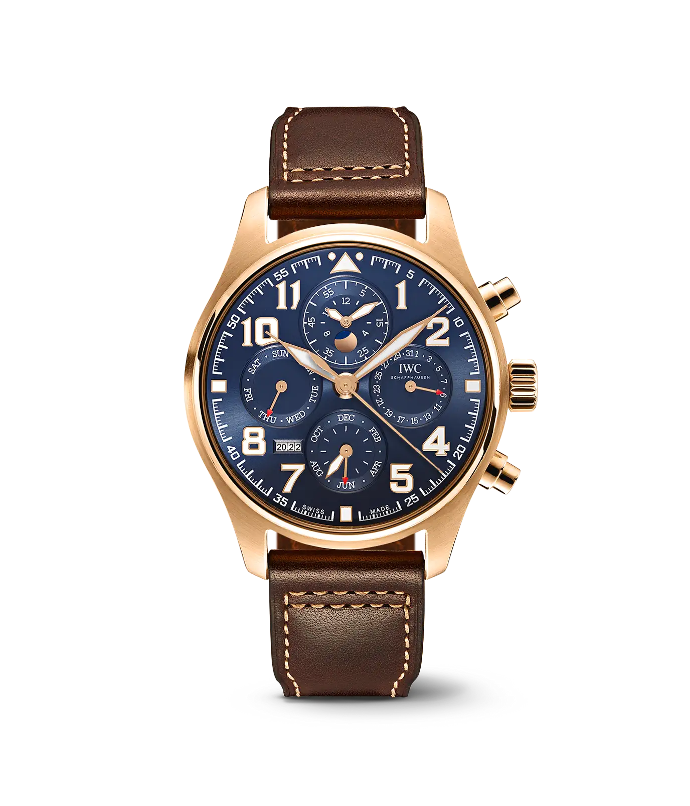 The Pilot’s Watch Perpetual Calendar Chronograph Le Petit Prince takes a different approach