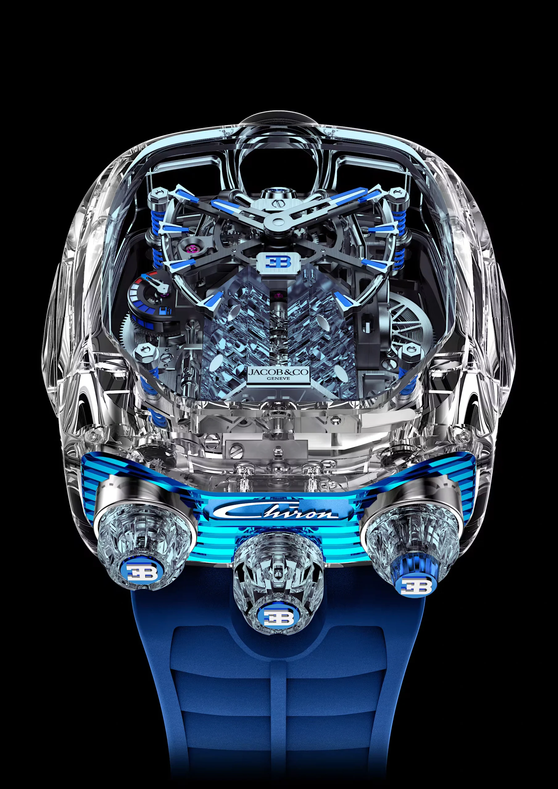 Very few have attempted to put an engine inside one. Created with Bugatti, the Chiron